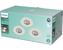 Philips Dive badkamerinbouwspot - 3-lichts - wit