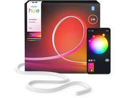 Philips Hue OmniGlow LED strip 5 m OmniGlow, Gelijkmatig licht en kleurovergangen, Ultrahelder, echt wit licht 4500 lumen