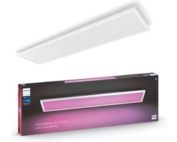 Philips Hue Surimu paneellamp – wit en gekleurd licht – wit – rechthoekig