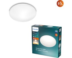 Philips Shan plafonnière - met sensor - warmwit licht - 12 W