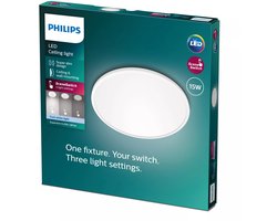 Philips Super Slim plafonnière - koelwit licht - 15W