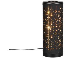 REALITY TACO - Tafellamp - Zwart - incl. 1x SMD 4 W - Snoerschakelaar