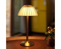 Snoerloze LED-tafellamp, Dimbare LED-tafellamp, Bedlamp voor woonkamer, slaapkamer
