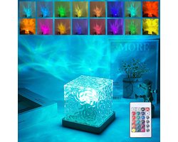 Tiktok lamp - Noorderlicht projector - Ocean projector - Watergolf lamp - Tesseract lamp - Kristallen lamp - Kristallen tafellamp - Noorderlicht lamp