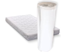 ABZ Micropocket Junior matras 90/200/14 cm - Matras - Micorpocketveren - Ergonomisch 7 zones - gerold