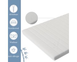 Ada Sleep HR Koudschuim Topper 90x200 cm - 9 cm - Orthopedische Topdek matras - Topmatras - HR+ Technologie - Gemiddeld