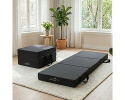 Best Life Opvouwbaar Matras - Vouwmatras - Logeermatras 1 Persoons 75x195 cm