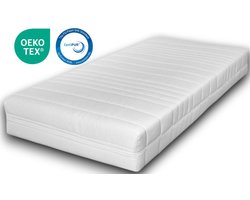 EasyBedden® Koudschuim Kindermatras 130x210 - 14 cm dik | HR45 Schuim - Luxe Tijk - 100 % Veilig - ACTIE !!!