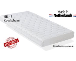 Kindermatrassen 80x160 x10 cm Koudschuim HR 45 met anti-allergische hoes Royalmeubelcenter.nl ®