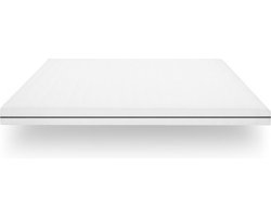 Matras 120x200 cm - Comfortschuim - Wit - Matrassen - Zacht