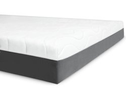 Matras 160 x 200 cm - 7 Zones Koudschuim Matras 160x200 - Hoogte 13cm - Matras 160x200 cm eenpersoons - Anti-allergische wasbare hoes met rits - Mister Sandman Matrassen 160 x 200 - Zacht matras