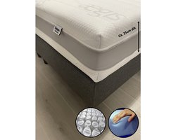 Matras 180x220 - Aegis Prestige - HR55 Koudschuim - 7-zones pocketvering -  ca. 25cm dik