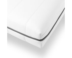Matras 80x190 cm - Comfortschuim - Wit - Matrassen - Stevig