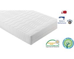 Matras Izi Sleep - 180x200 - koudschuim - premium plus tijk - 15 cm - stevig