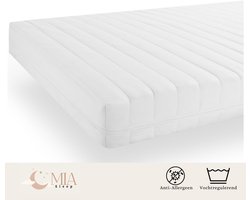 MIA Sleep 120x190 Pocketveer matras - 20 cm dik - Koudschuim - Luxe tijk - 100% veilig