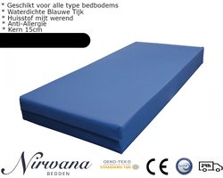 Nirwana Bedden - Zorgmatras Incontinentie - Matras - Waterdicht - 150x200x17 cm - Koudschuim