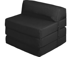 Opvouwbaar Matras - Zetelbed - Volwassen Vouwmatras 1 Persoons - Logeermatras Opvouwbaar - Logeermatrassen - Inklapbaar Matras Logeerbed