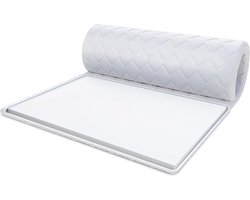 SiestaBedding® ( Select Matrassen ) – Hotel Luxe 9cm Topper – Wolkenzacht Slaapcomfort – Afneembare en Wasbare Hoes – 140x200 – Meesterlijk Comfort