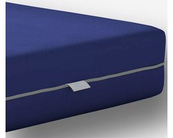 Zorgmatras - 90x200 - 20 CM - Waterdichte Incontinentie matras - Afritsbaar / Wasbaar - Koudschuim HR - Zacht