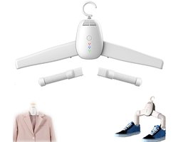 Draagbare Wasdroger – Elektrische Wasdroger 130W - Met afneembare hanger en schoenendroger – Compacte reisdroogmachine - Kleine droger - Draagbaar - voor appartement, vakantie en dagelijks gebruik