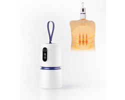 Draagbare wasdroger – Mini Elektrische Opvouwbare Droogmachine Met Droogtas – 360° Hetelucht Drogen Met Slimme Timing – Energiezuinige en stille kledingdroger – Handige opvouwbare elektrische droogmachine voor dagelijks gebruik en vakantie