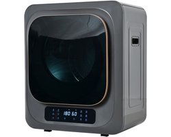 Droger 48x40x57,5cm Roestvrijstaal Droger Grijs Plastic MeervoudigeFiltratie 6Programma's 6Functies Oververhittingsbeveiliging Wandmontage Thuis