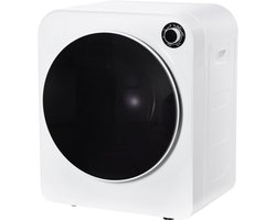 Droger 49x39x59 cm Afvoerdroger Wit ABS RVS 3 kg 830W Energieklasse G 5 Programma's Drievoudige Filter Oververhittingsbeveiliging Wandmontage