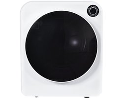 Merax Mini Luchtafvoerdroger 3KG - Geventileerde Wasdroger met Wandmontage - Droogkast - Droger - Wit