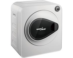 Mini droger – Wasdroger mini – Warmtepompdroger Elektrisch – 830W – Vijf droogprogramma’s – 3kg – Modern Design - Wit
