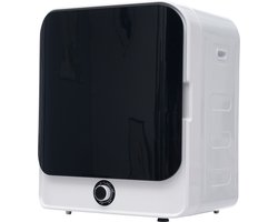 Mini Geventileerde droger Uitlaatgasdroger - RVS wasdroger 4,5 kg -830 W - meervoudige filtratie - 5 programma's - bescherming tegen oververhitting - Wandmontage - Energieklasse C-wit