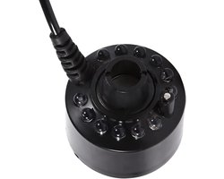 24V Kleurveranderende Ultrasone Mistmaker - LED Luchtbevochtiger Voor Vijver Sfeer Decoratie