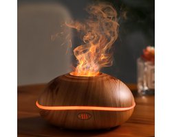 3-in-1 multifunctionele luchtbevochtiger, 200 ml vlameffect diffuser