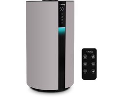 AirKing Luchtbevochtiger - Taupe - Topfill - 3.5 Liter - Hygrometer - Aroma