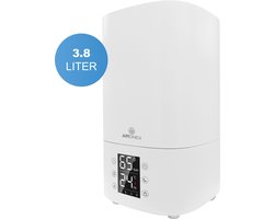 Aironex Luchtbevochtiger 3.8 Liter - Topfill - Aroma - Luchtbevochtigers - Humidifier - Geschikt voor Woonkamer, Kantoor, Babykamer, Slaapkamer