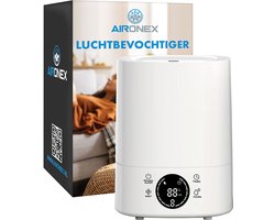 Aironex Luchtbevochtiger 6 Liter - Topfill - Aroma - Luchtbevochtigers - Humidifier - Geschikt voor Woonkamer, Kantoor, Babykamer, Slaapkamer