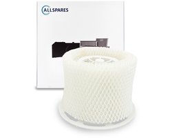 AllSpares Bevochtigingsfilter voor Luchtbevochtigers geschikt voor Philips HU4136/10 (128x168x40mm)