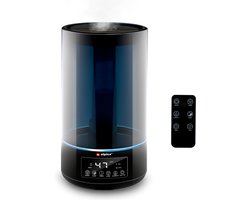alpina Luchtbevochtiger 4.3L - Humidifier - Aroma Diffuser met Timer - Afstandsbediening - Zwart