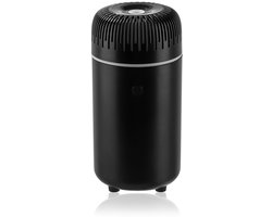 Auto Diffuser Luchtbevochtiger - Humidifier - 100ml Luchtbevochtiger - aromatherapie diffuser - Mini Draagbare Diffuser - Met LED - voor Auto Thuis Kantoor Slaapkamer - zwart