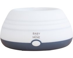 Baby on the Move - Humidifier - 2in1 Luchtbevochtiger & Nachtlichtje - Opvouwbaar - Draadloos (USB-oplaadbaar) - Denim