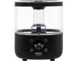 Camry CR 7973B Ultrasone luchtbevochtiger - 100-260 ml/uur - 5 liter - aromatherapiefunctie - timer - tot 35 m2 - LED-scherm