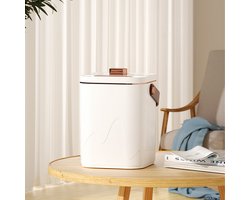 CHIWIN Luchtbevochtiger 1.8L - Humidifier - 32dB Stille Werking - Dubbele Vernevelaar - 3 Standen - Zachte Nachtlamp - Automatische Uitschakeling - Eenvoudig schoon te maken - Perfect voor Slaapkamer & Kantoor - Wit