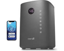 Clean Air Optima® CA-605T Smart Top Filling - 3in1: Luchtbevochtiger met Ionisator, UVC-lamp en Aromatherapie - Topdesign!