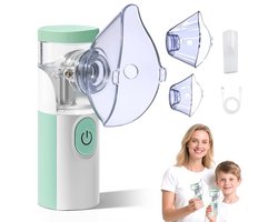 Draagbare Stille Vernevelaar voor Volwassenen en Kinderen - Efficiënte Inhalator voor Gezinsgebruik en Reizen