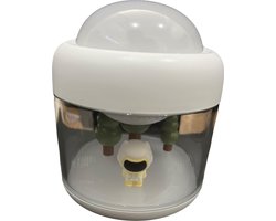 DrPhone MistMate Kids - 500ML Luchtbevochtiger MIST - Humidifer Led Lamp - 2000 mAh Accu - Projectielamp Oplaadbaar - Ruimte