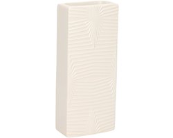 Gerimport Waterverdamper - creme - keramiek - 400 ml - radiatorbak - 7 x 3 x 18 cm - luchtbevochtiger