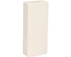 Gerimport Waterverdamper - ivoor wit - keramiek - 400 ml - radiatorbak luchtbevochtiger - 7,4 x 17,7 cm