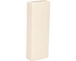 Gerimport Waterverdamper - warm wit - keramiek - 400 ml - radiatorbak luchtbevochtiger - 7 x 18,5 cm
