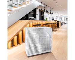 HALE HUMIDIFIER 60DWC | PROFESSIONELE LUCHTBEVOCHTIGER & LUCHTREINIGER | 60 Liter Output | 320 m2 | 800 m3 | Ionizer | Carbon & Ion Filter | WIFI Connected met APP & Cloud Monitoring Dashboard | Water tank & Directe Water Aansluiting | Grote ruimtes