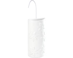 Keramische Luchtbevochtiger voor Radiatoren - Bloemendecoratie, Wit