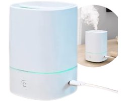Knaak Aroma Diffuser – Ultrasoon – Luchtbevochtiger – 7 LED Kleuren – Stil – Voor Essentiële Oliën